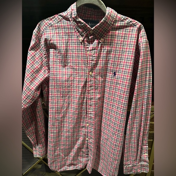 (3) Plaid Polo Ralph Lauren Button Down Sz L & XL - Picture 5 of 13